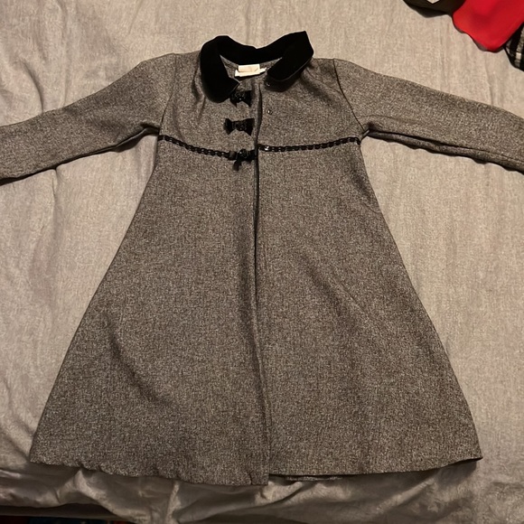 Toddlers formal dress with overcoat - Picture 2 of 3